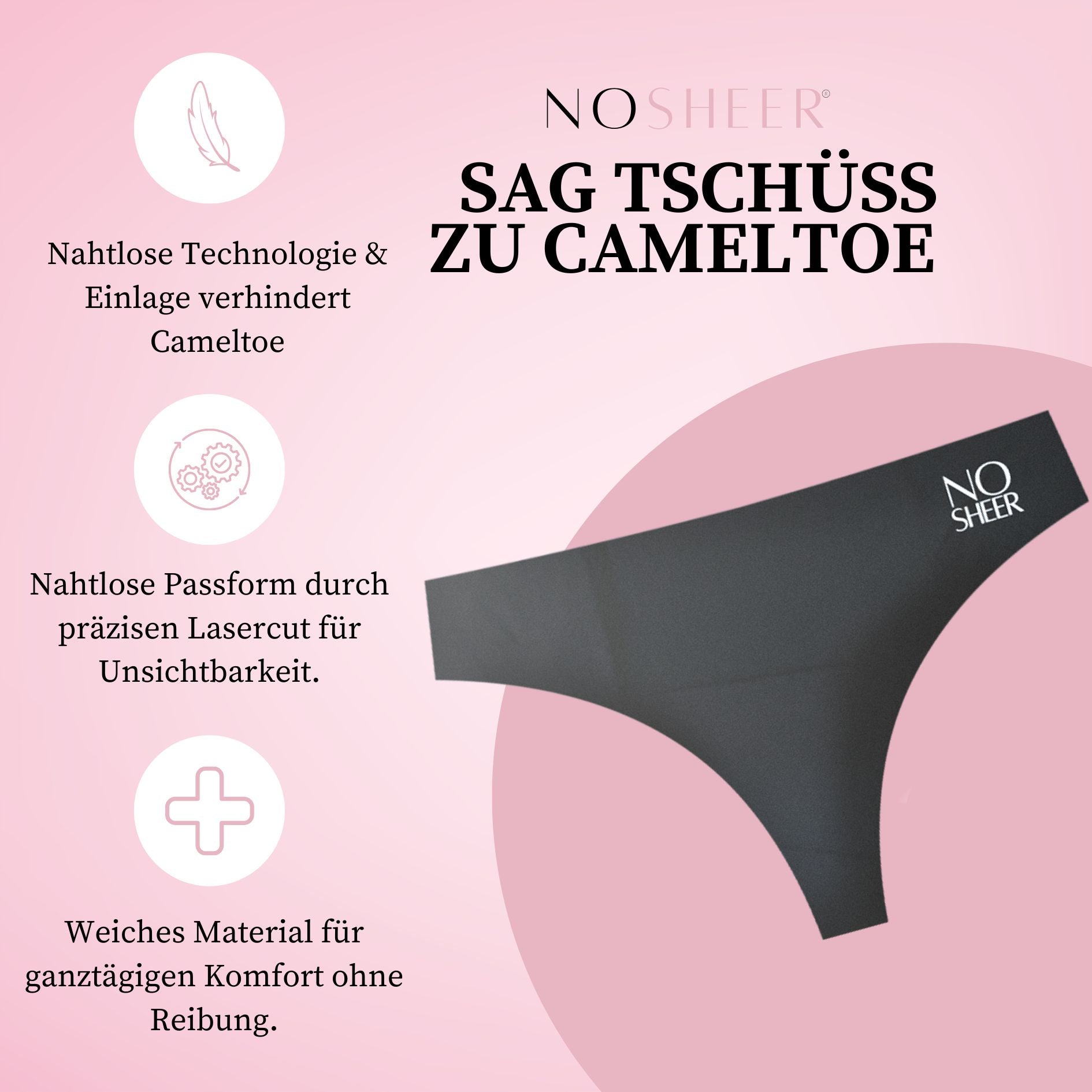Anti Camel Toe Tanga